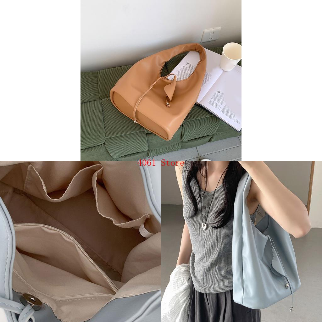 Leather Work Duffle Bag - حقيبة يد PU عملية سعة كبيرة