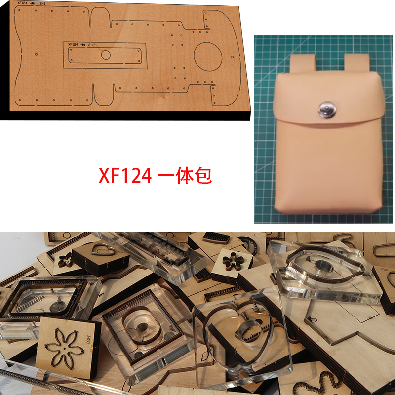 Leathercraft Japan - جديد اليابان شفرة فولاذية خشبية يموت
