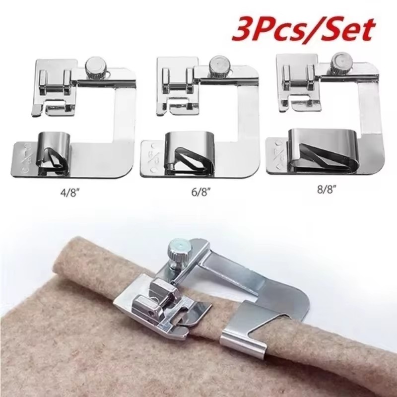 Snap Fastener Setter - مجموعة أدوات خياطة الحواف 1/3 قطع: