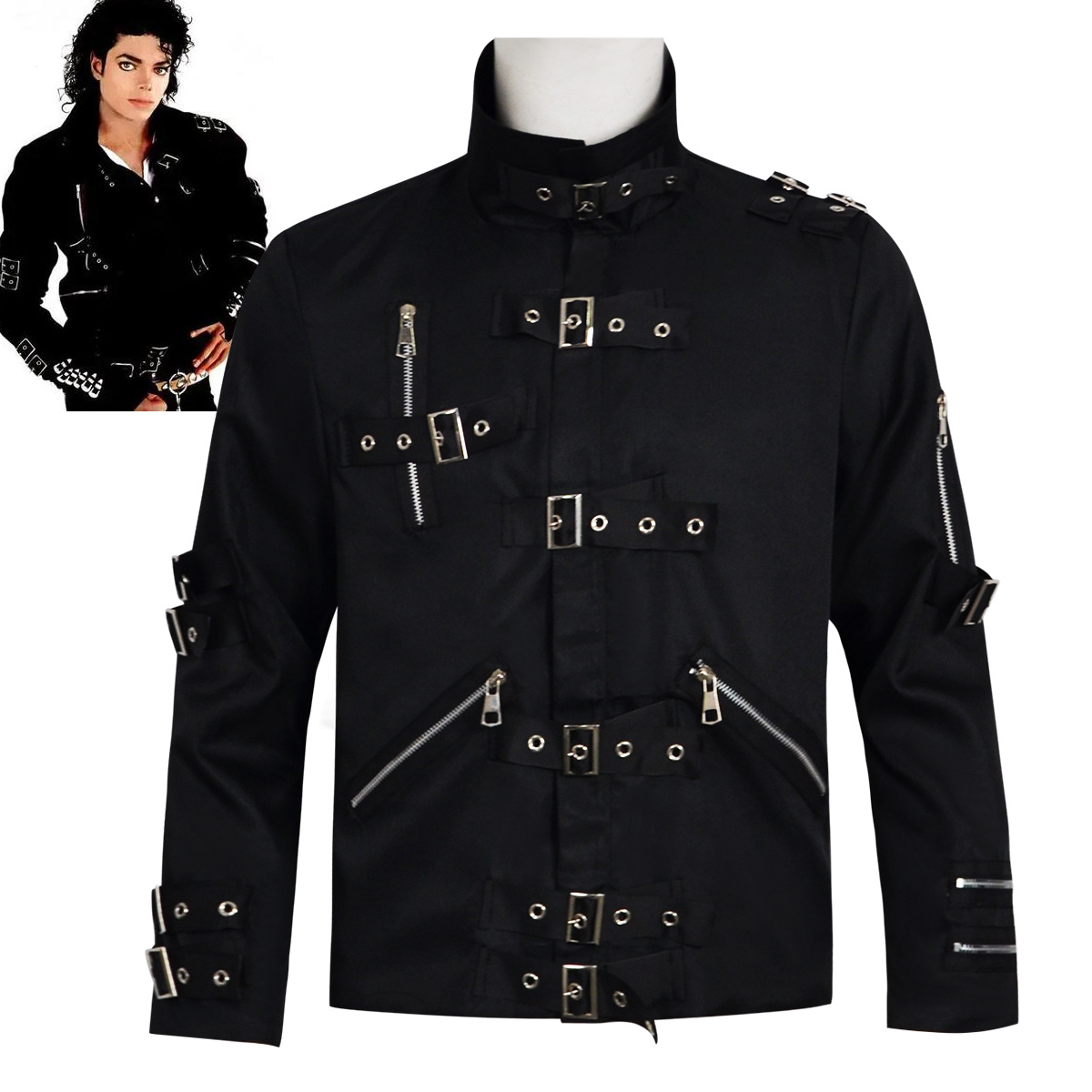 Leather Work Jacket - جاكيت جلد V8 بانك هيفي ميتال