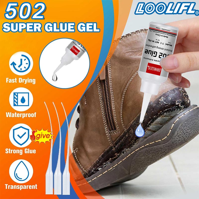 Contact Cement Leather - 1-3 قطع، 20 مل، 502 غراء