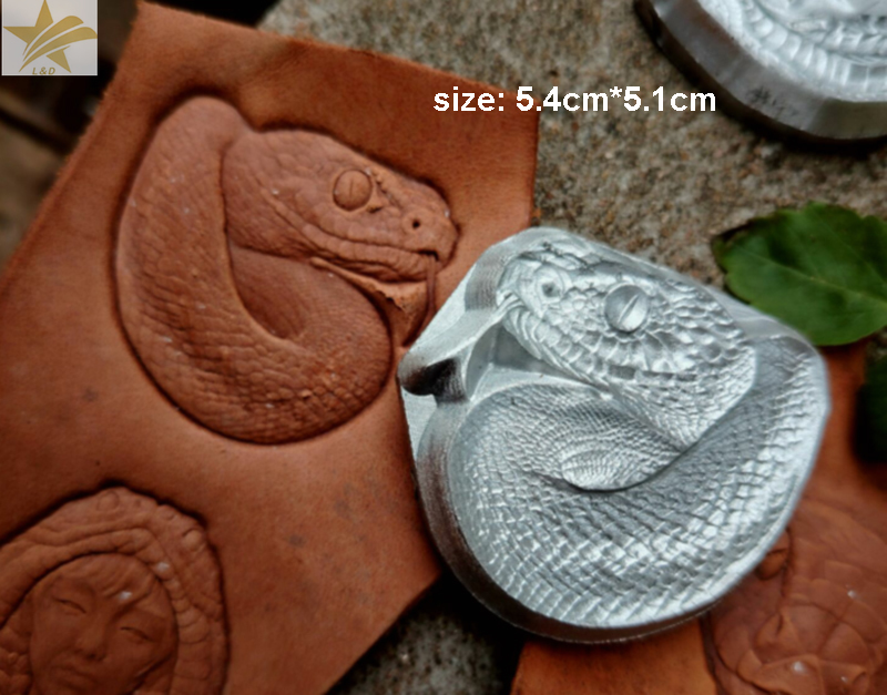 Leatherwork Free Patterns - قالب نقش يدوي فريد بنمط ثعبان