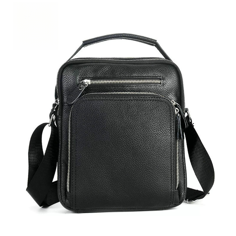Leather Work Handbag - حقيبة يد رجالية من جلد البقر