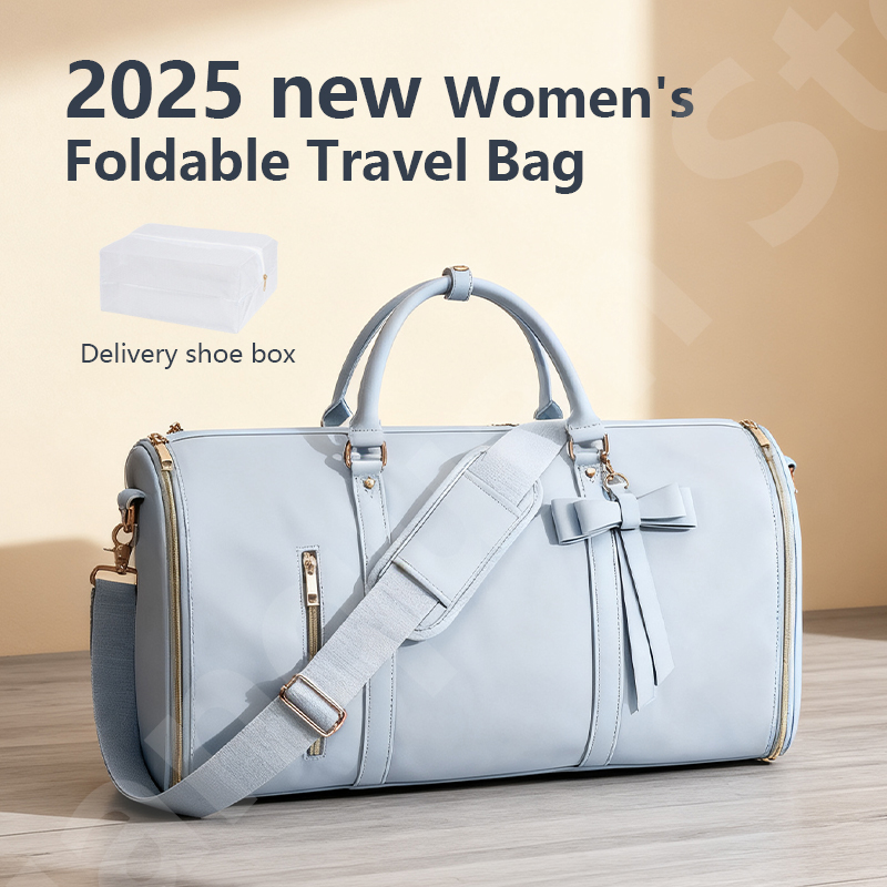 Leather Work Duffle Bag - حقيبة يد نسائية جديدة لعام 2025