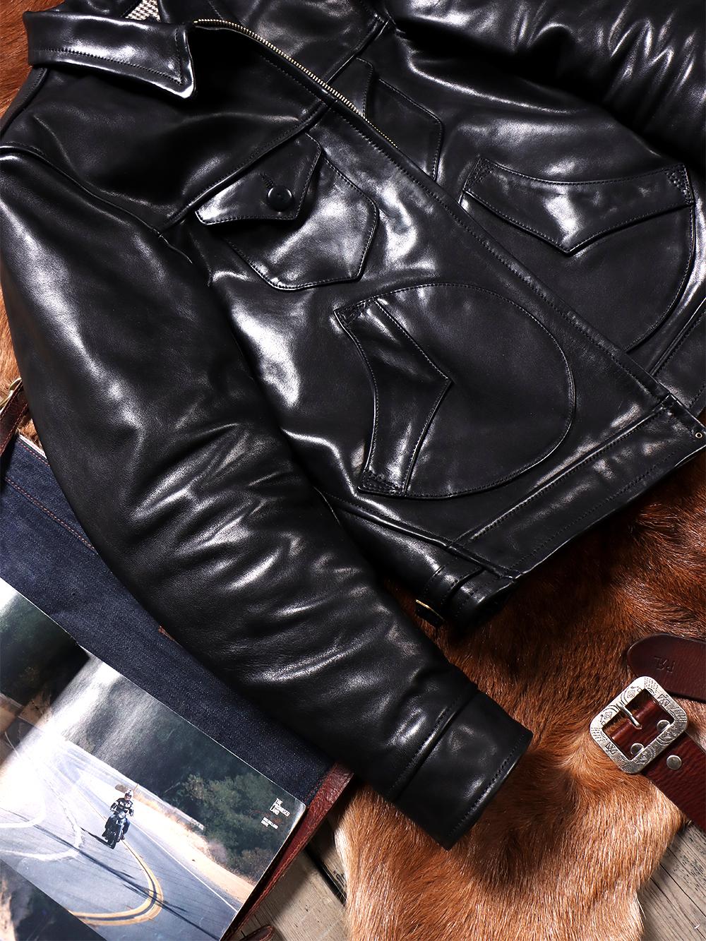 سترة رجالية قصيرة من جلد البقر - مراجعة Leather Work Jacket وسعره