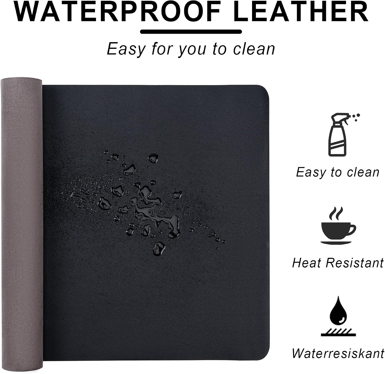 واقي مكتب من الجلد، لوحة ماوس  - مراجعة Leatherwork Products وسعره