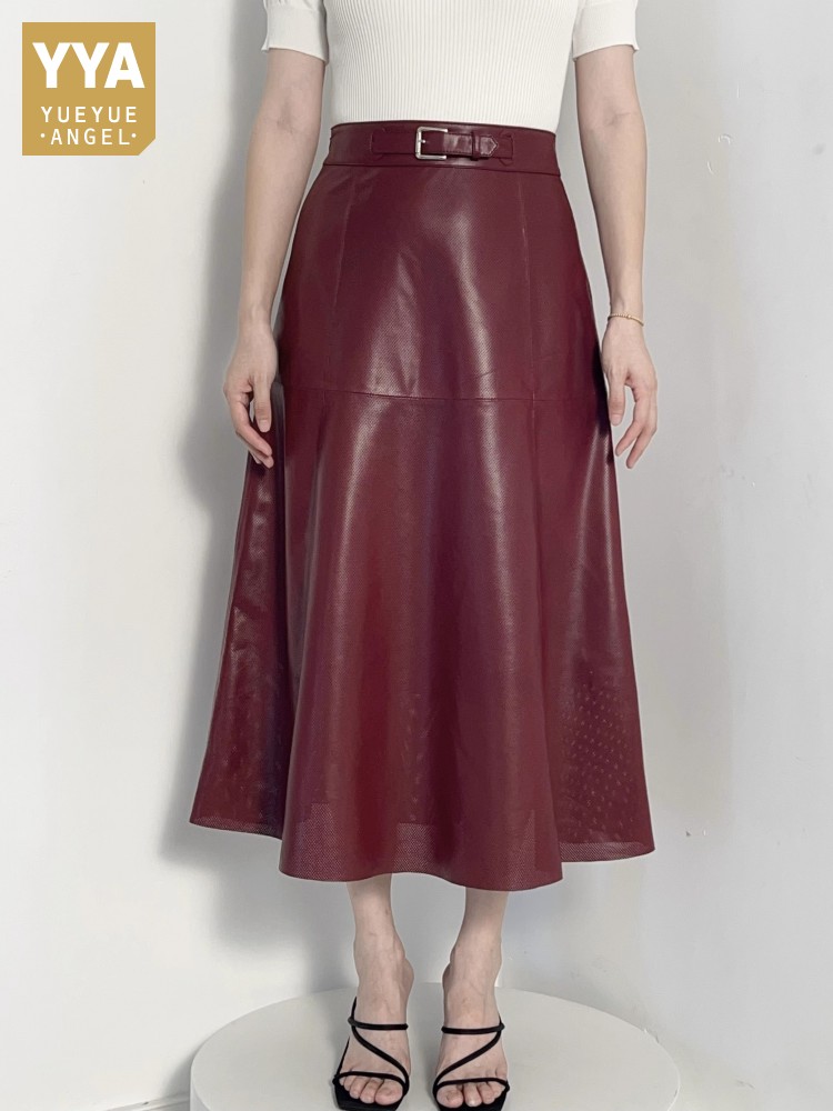 جديد أزياء المرأة الجوف خارج ع - مراجعة Leather Work Outfit وسعره