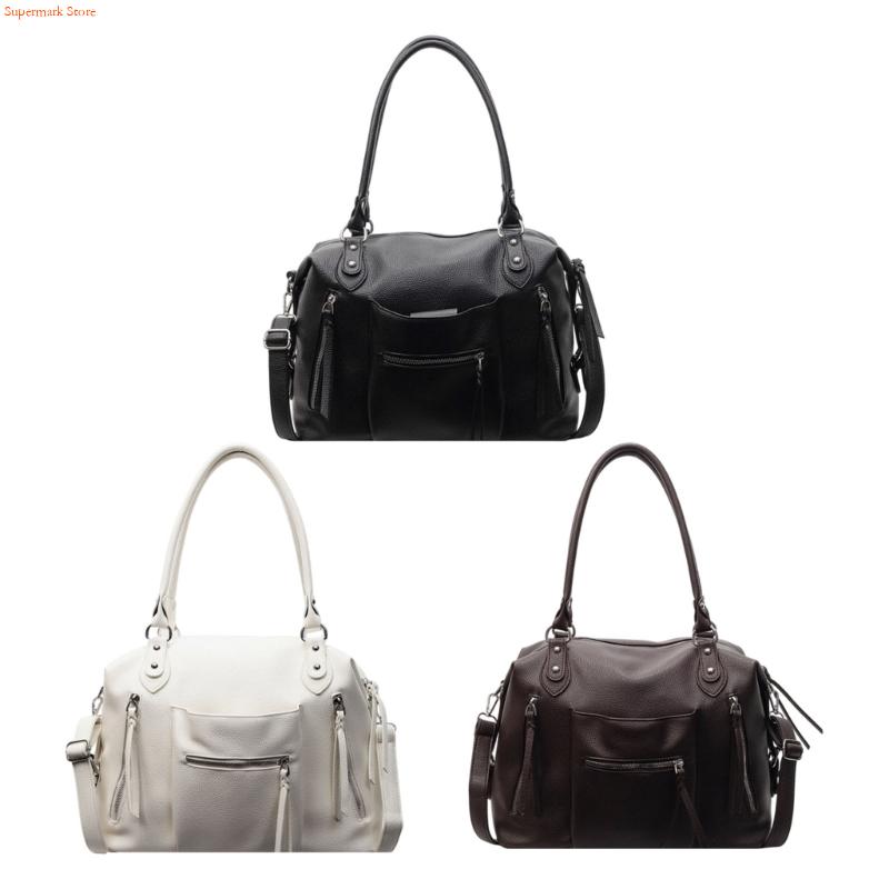 Q5WE حقيبة تحت الإبط متعددة ال - مراجعة Leather Work Duffle Bag وسعره