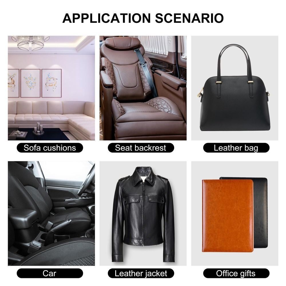 رقعة إصلاح جلدية ذاتية اللصق 2 - مراجعة Contact Cement Leather وسعره