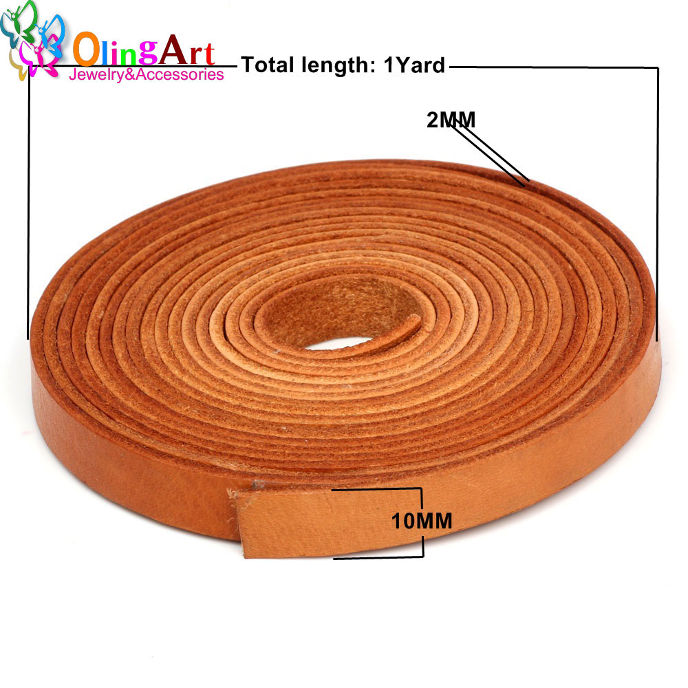 OlingArt 10*2 مللي متر 1 ياردة - مراجعة Leatherwork Diy وسعره