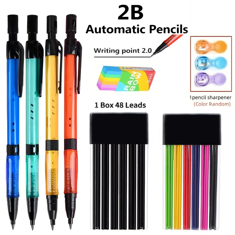 مجموعة أقلام رصاص ميكانيكية 2. - مراجعة Staedtler Pencil Lumocolor وسعره
