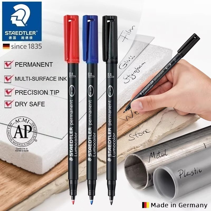 قلم ستيدلر لوموكولور العالمي،  - مراجعة Staedtler Pencil Lumocolor وسعره