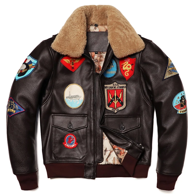 الملابس العسكرية G1 سترة الطير - مراجعة Leather Work Jacket وسعره