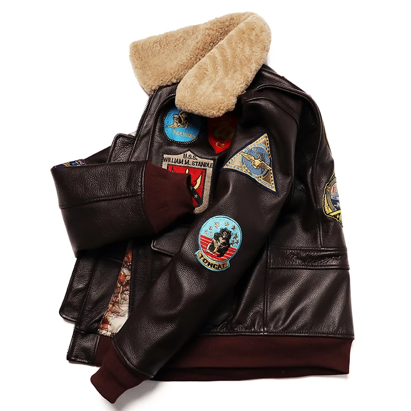 الملابس العسكرية G1 سترة الطير - مراجعة Leather Work Jacket وسعره