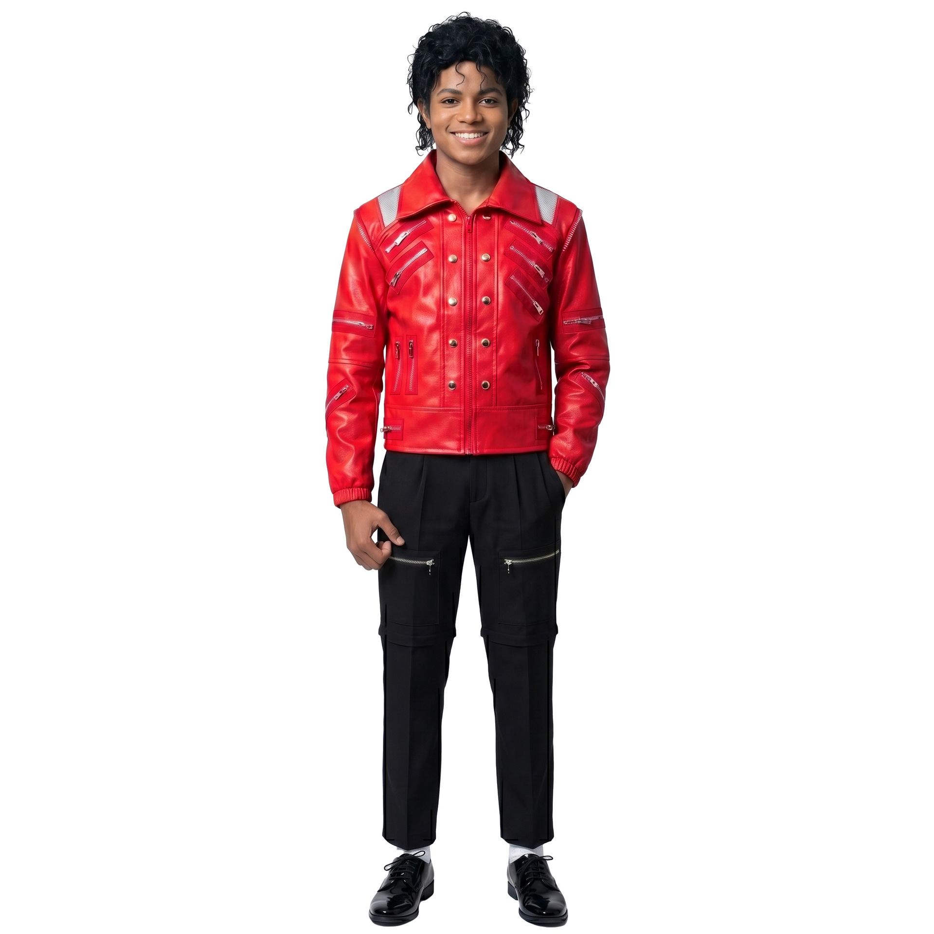 زي نجم البوب في الثمانينيات عل - مراجعة Leather Work Jacket وسعره
