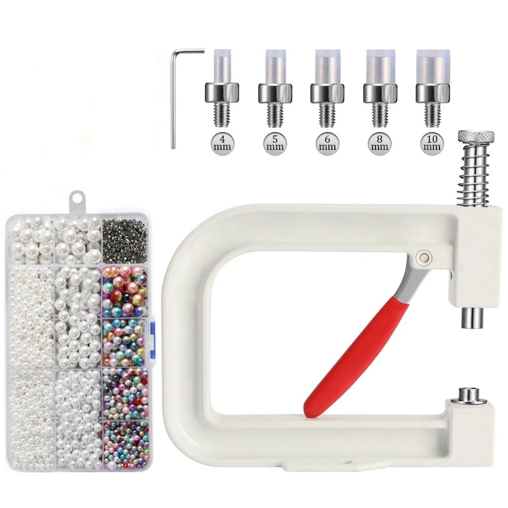 آلة ضغط يدوية لتركيب اللؤلؤ، أ - مراجعة Snap Fastener Setter وسعره