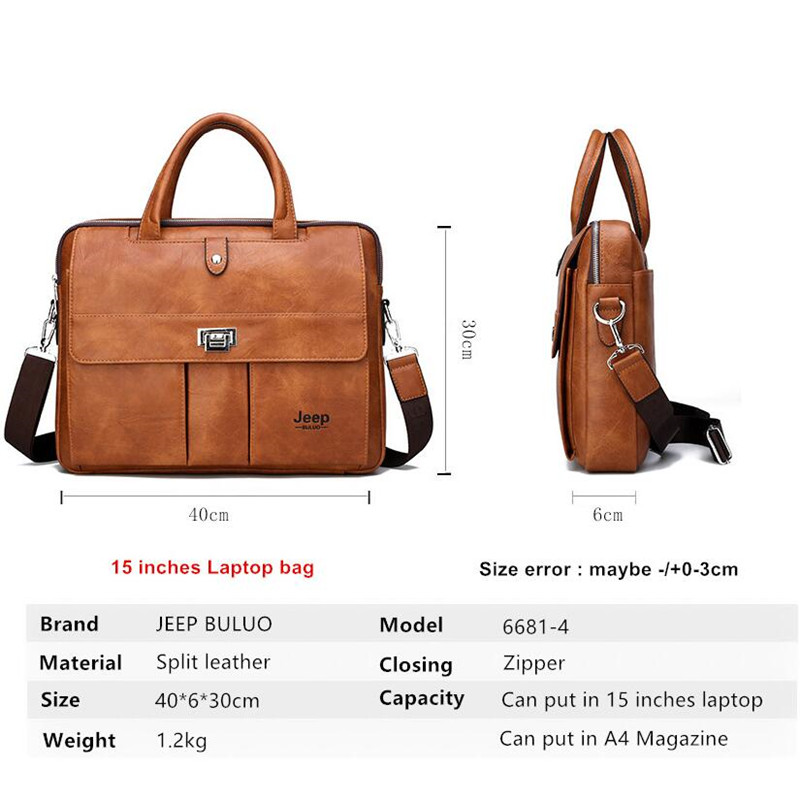 حقيبة جلدية للرجال من جيب بولو - مراجعة Leather Work Handbag وسعره