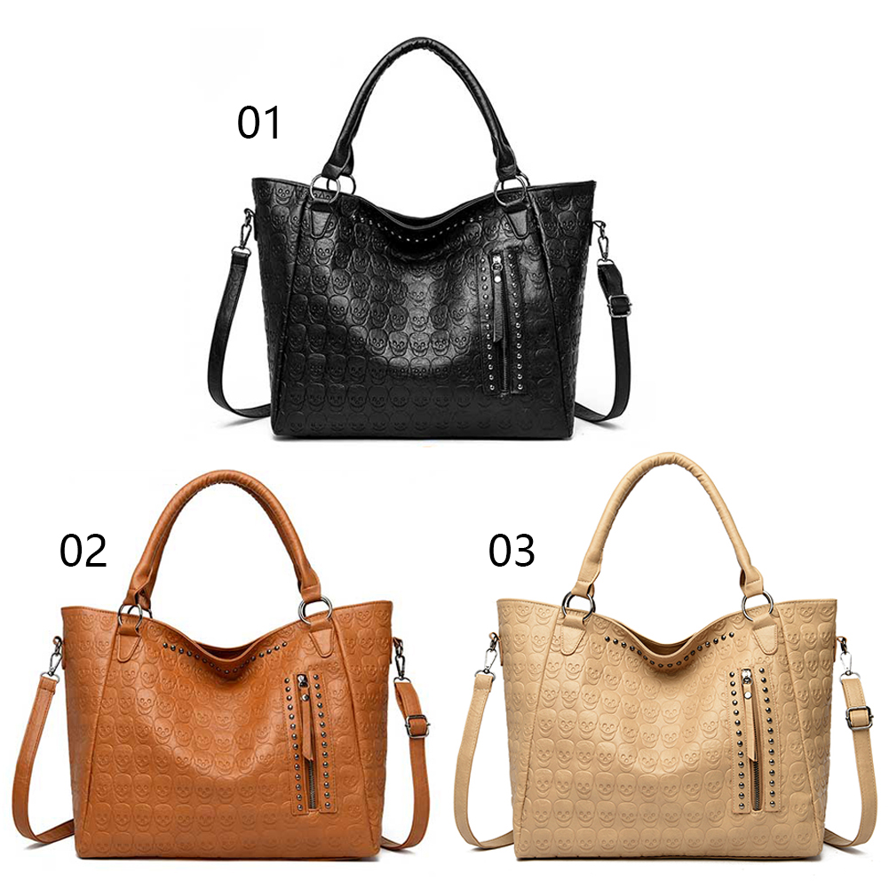 حقيبة كروس بودي بتصميم جمجمة ب - مراجعة Leather Work Handbag وسعره