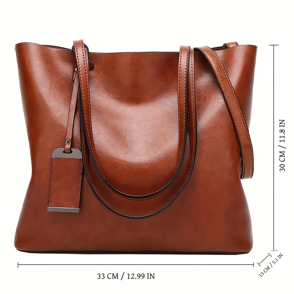 حقيبة يد جلدية كلاسيكية كلاسيك - مراجعة Leather Work Handbag وسعره
