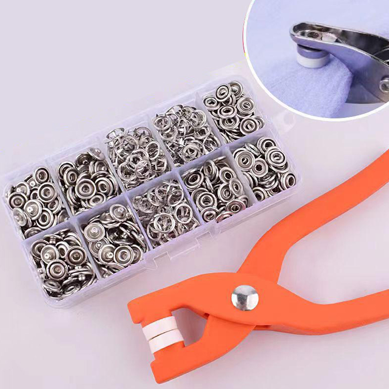 50 قطعة أداة كماشة لتركيب أزرا - مراجعة Snap Fastener Setter وسعره