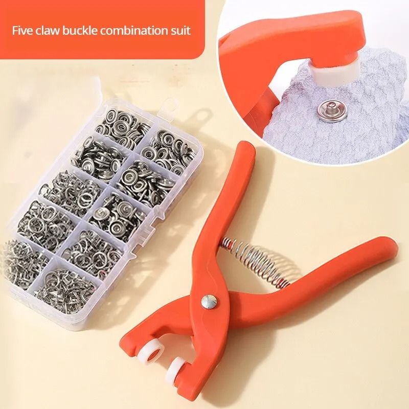 50 قطعة أداة كماشة لتركيب أزرا - مراجعة Snap Fastener Setter وسعره