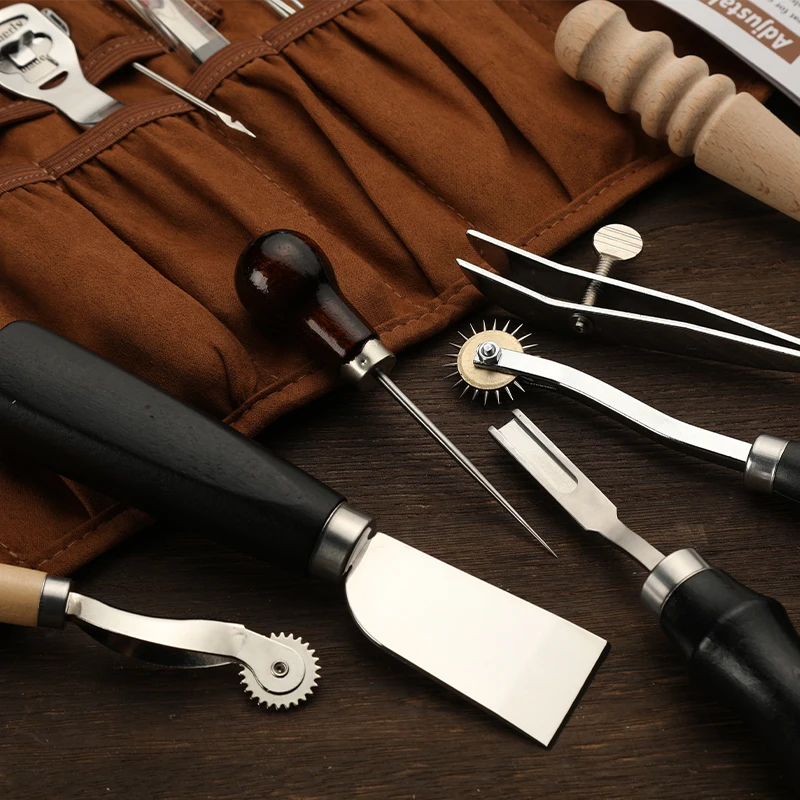 KRABALL المهنية الجلود أداة لل - مراجعة Leatherwork Craft وسعره